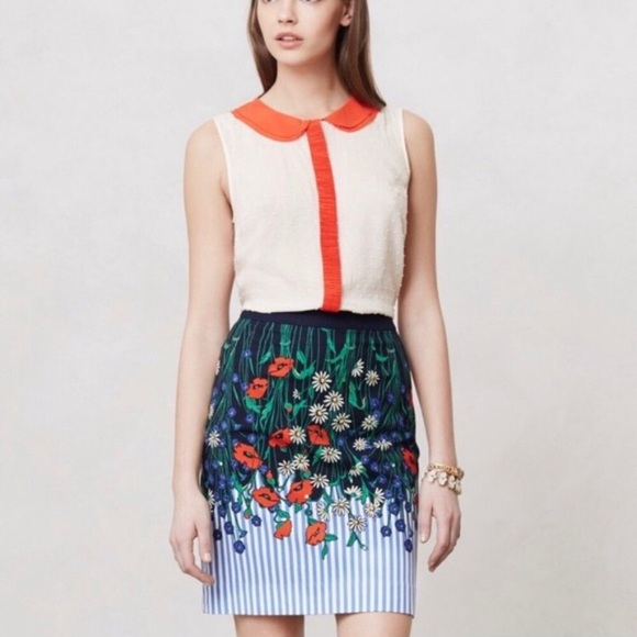 Anthropologie Dresses & Skirts - Anthropologie flowered skirt